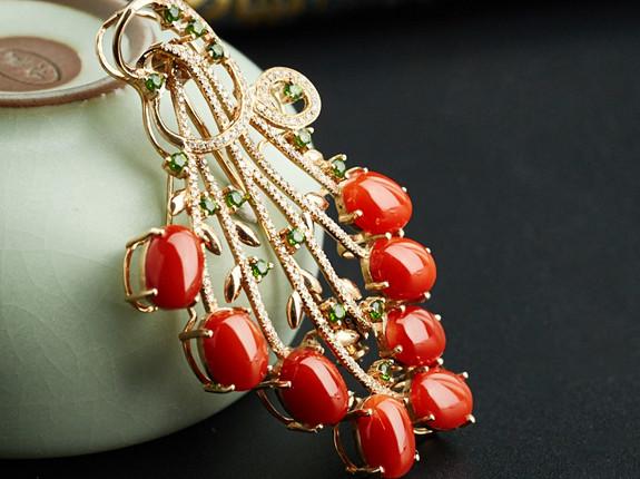 红珊瑚 - 红掌柜珠宝