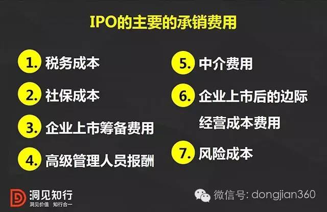一文详解IPO八大潜规则与上市7大主要费用!-红