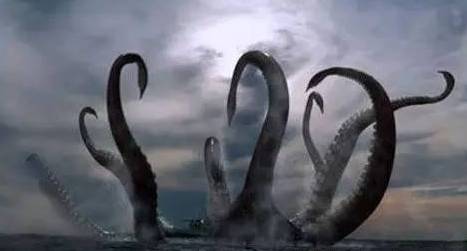 全球十大最恐怖怪兽,北海巨妖沉睡千年?