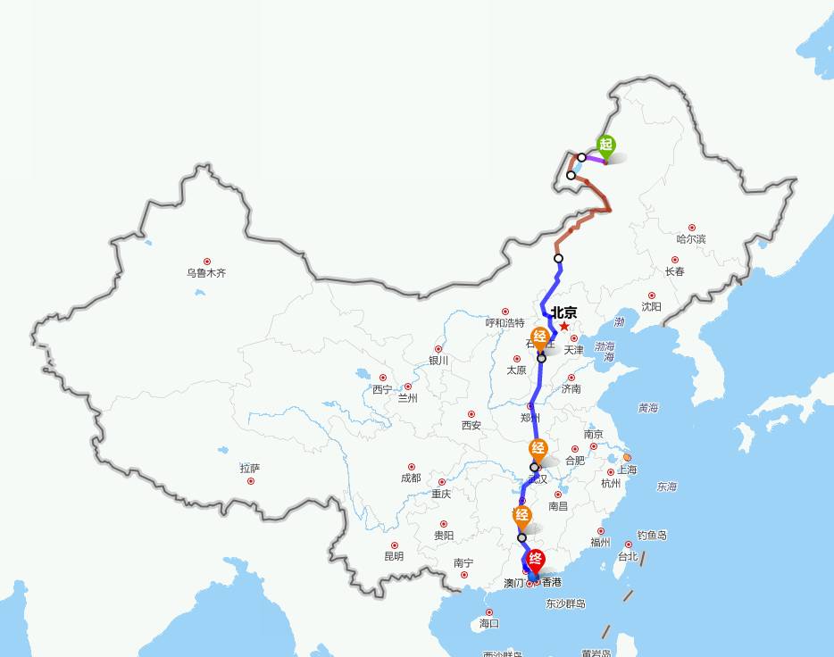 5000公里的自驾里程, 50余个大小景点, 我们从中国北边的呼伦贝尔图片