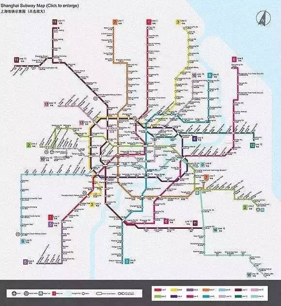 世界上最复杂的地铁线路图,你晕了没