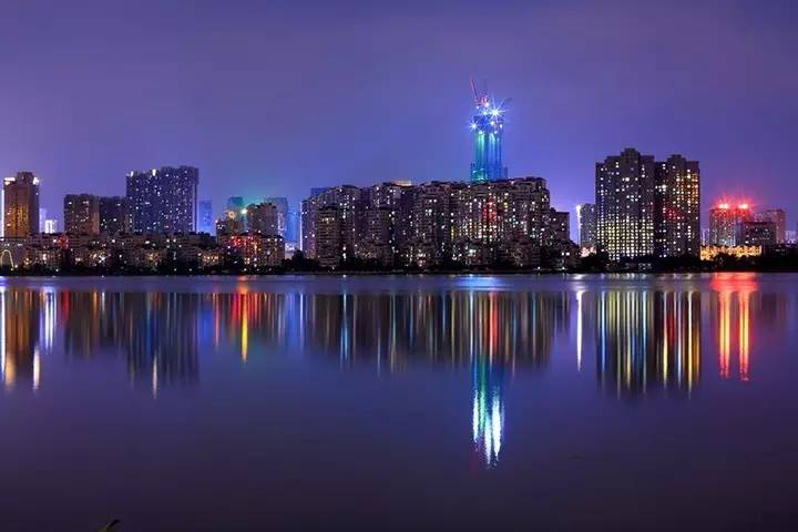 2016年5月31日,长江大桥夜景 2016年7