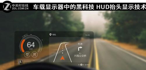 车载显示器中的黑科技hud抬头显示技术