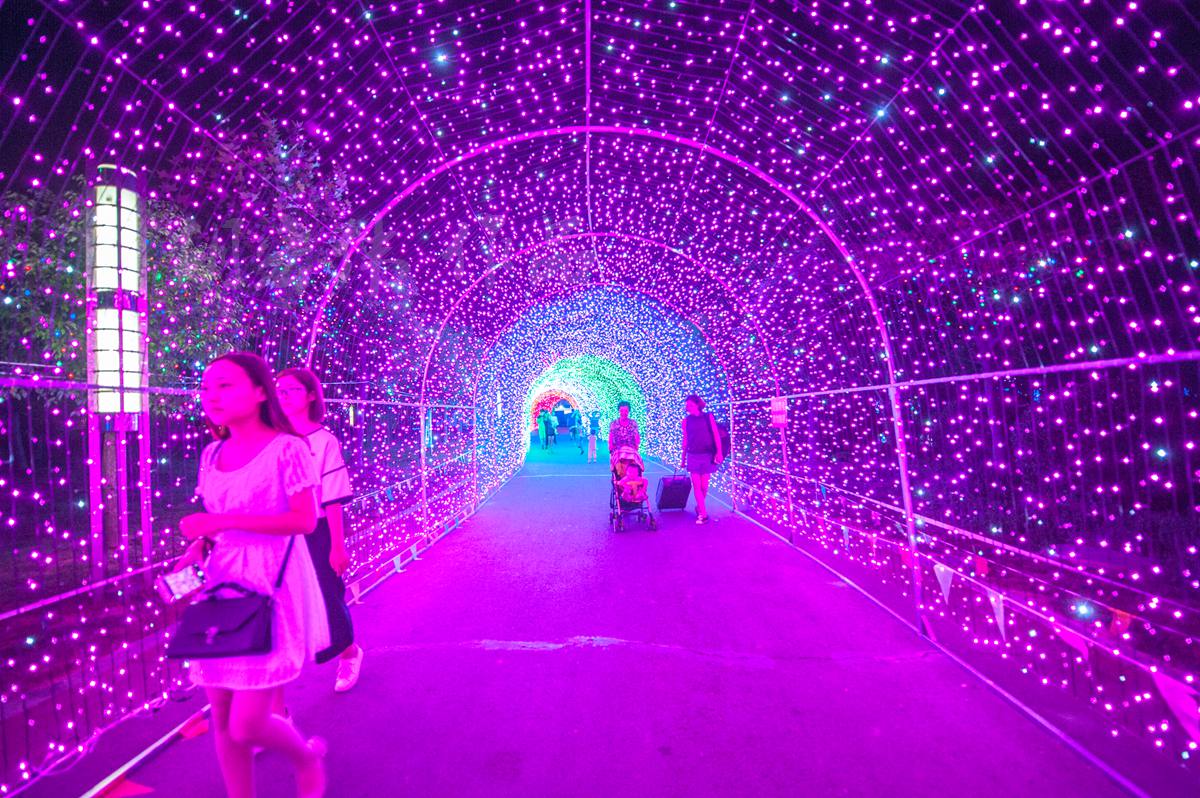 沭阳南湖公园2016·艺术彩灯节与您相约中秋