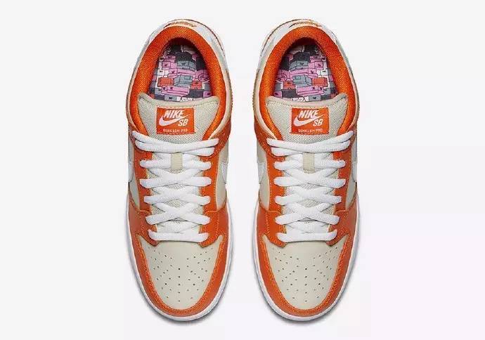 橙色鞋盒!nike sb新配色nike sb dunk low"shoebox"