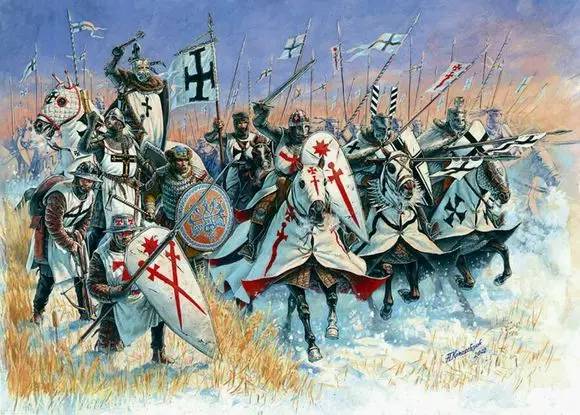 古代欧洲各个骑士团的作用有哪些?