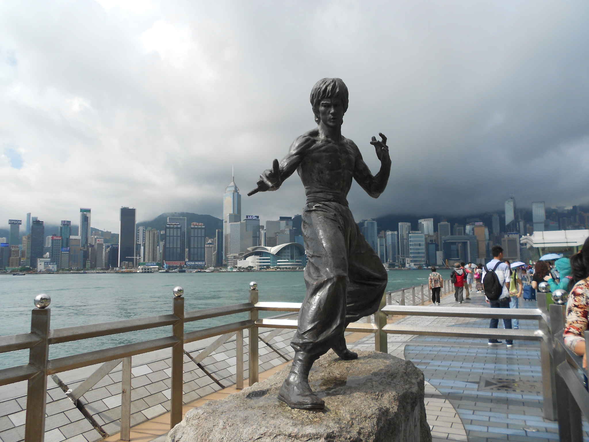 图片素材 : 纪念碑, 雕像, 亚洲, 香港, 雕塑, 艺术, 大街, 传奇的, 中国, 名人, 演员, 布鲁斯, habour, 功夫 ...
