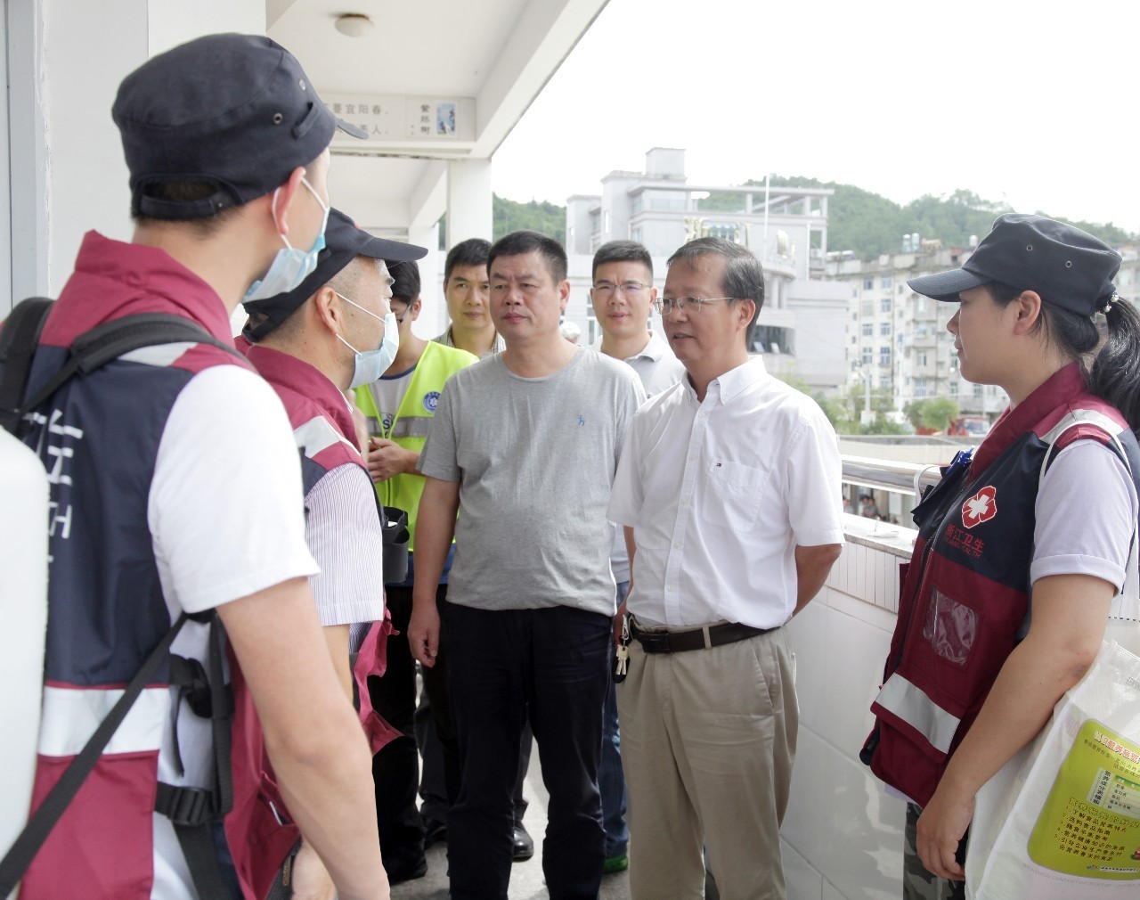 9月17日一早,市卫生计生委程锦国主任,林晓江委员,胡方杰委员赴泰顺