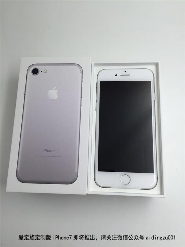 银色版iPhone7拆机图,高配果然不一样