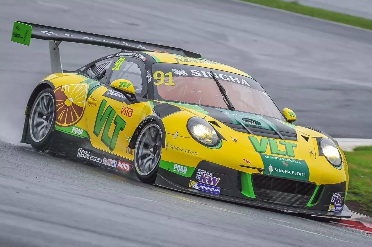 新一代 911 gt3 r 活跃中国赛场