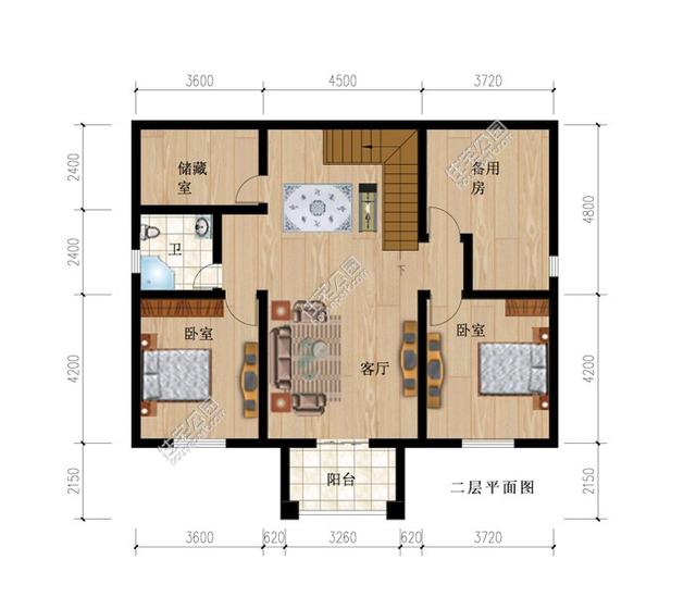 5套农村自建房2层小户型,漂亮实用又舒适!