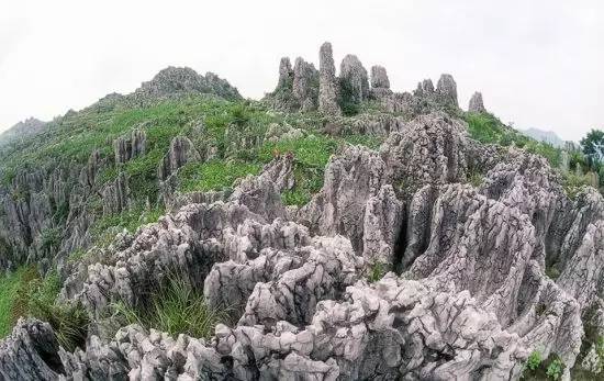 兴文石海是个观赏大自然神奇地质景观的好去处,石海,溶洞,天坑,溶蚀