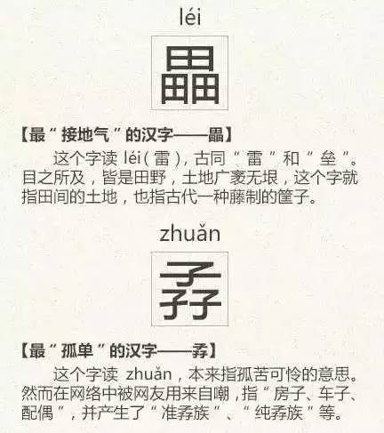 史上最难认的22个汉字,没有之一!看看你能认得几个吧