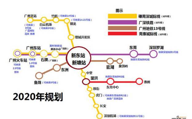 佛莞城际铁路越洋段开工 以后广州到东莞最快