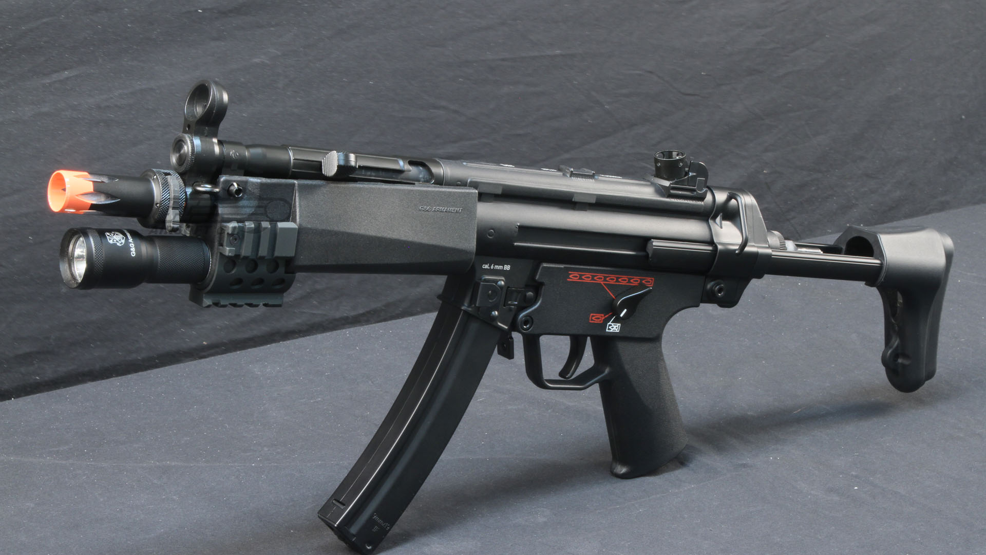世界十大顶级冲锋枪排行:HK MP5系列冲锋枪