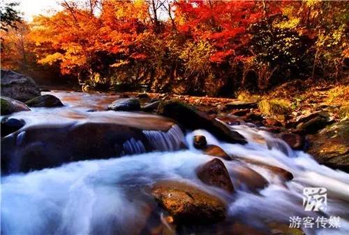 辽宁"枫情"欣赏——本溪老边沟风景区