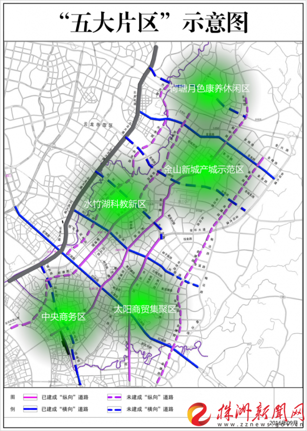 未来5年,株洲荷塘将打造"五大片区"