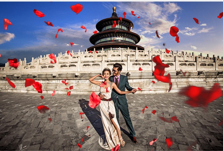 中国风婚纱_中国风的婚纱摄影