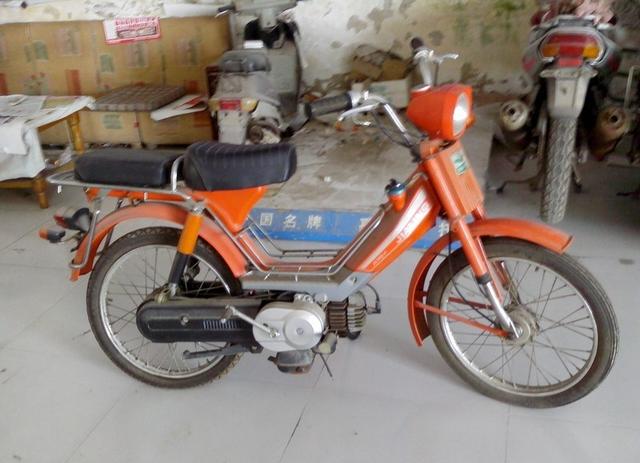 童年的记忆 中国第一款家用摩托车-嘉陵CJ50