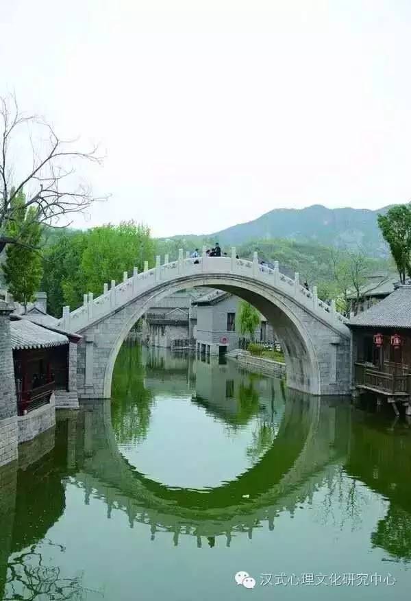中国的石拱桥。