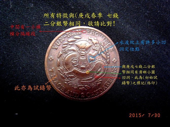 中国古銭幣 清国 銀龍 光緒元寶 四川省造 コイン 古物 - コレクション