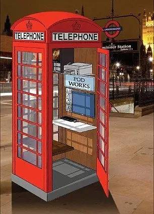 电话亭吗?英国人在里面什么生意都能做!共享办