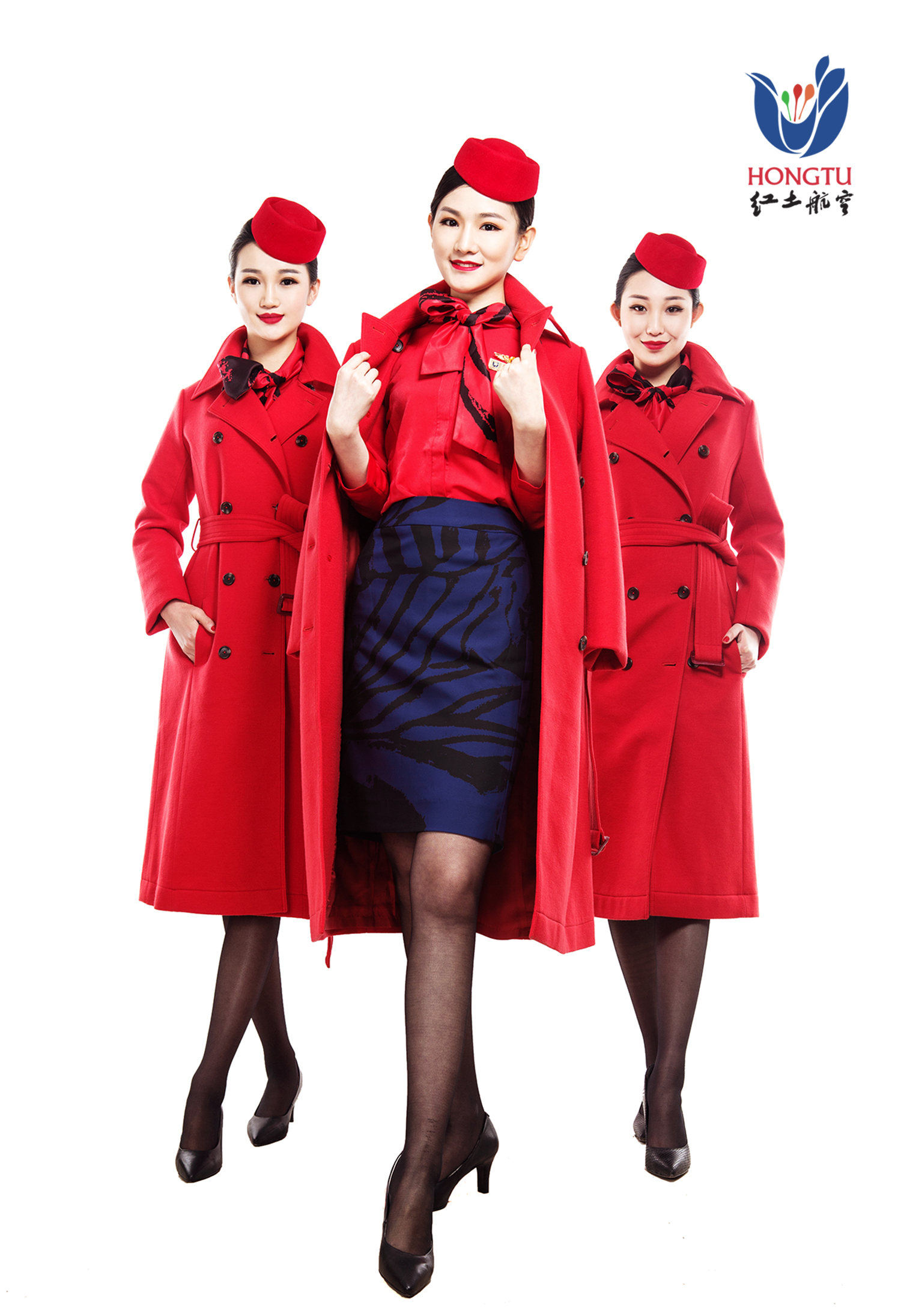 红土航空制服引领时尚空姐将云南梯田穿在身上