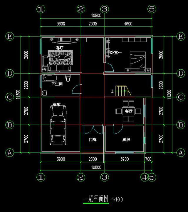 农村自建房,10x11米方正2层别墅,实景图呈现