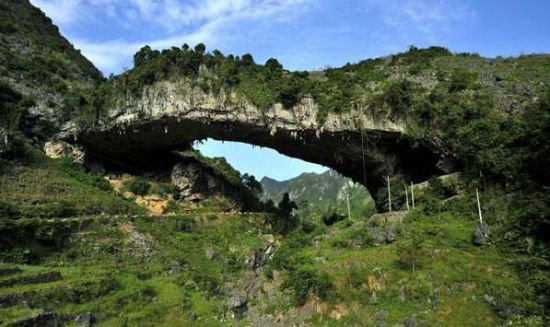 【江洲仙人桥】tips:阴阳山景区位于凤山县城南部江洲村,距县城35公里