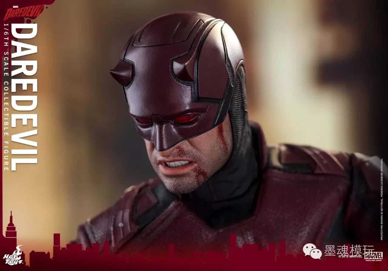 hottoys新品16tms003美剧版夜魔侠超胆侠夜魔侠daredevil