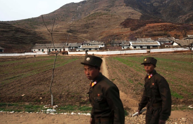 实拍:真实朝鲜农村