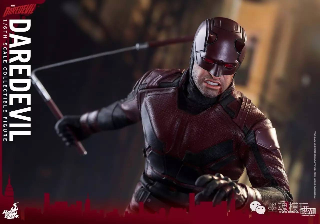 hottoys新品16tms003美剧版夜魔侠超胆侠夜魔侠daredevil