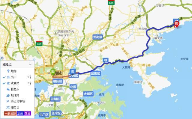 东路,再沿着罗湖区城区道行驶,稍向右转走s30/盐田/罗沙路方向匝道