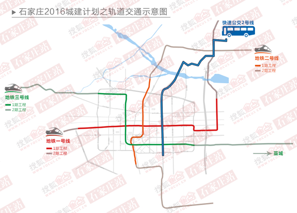 具体来看,轨道交通1号线一期工程,轨道交通1号线二期工程(含正定新区