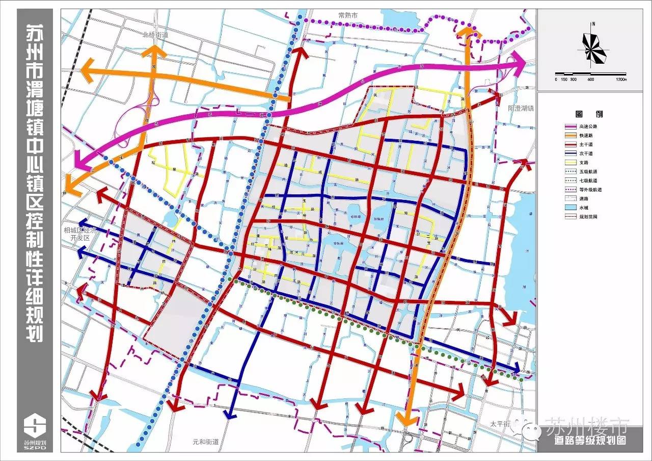 苏州市渭塘中心镇区控制性详细规划