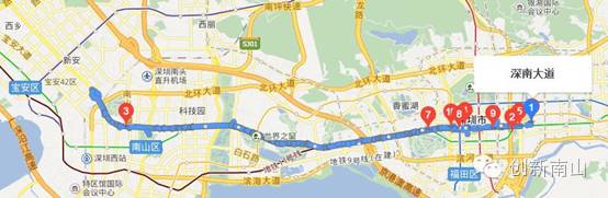 深南大道是深圳市一条东西向主干道 全长 25.