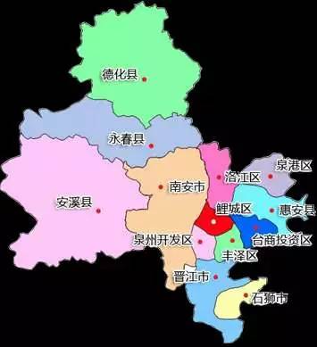 泉州各县市人口_泉州人口最多的5个县区 第5是永春,第1是南安