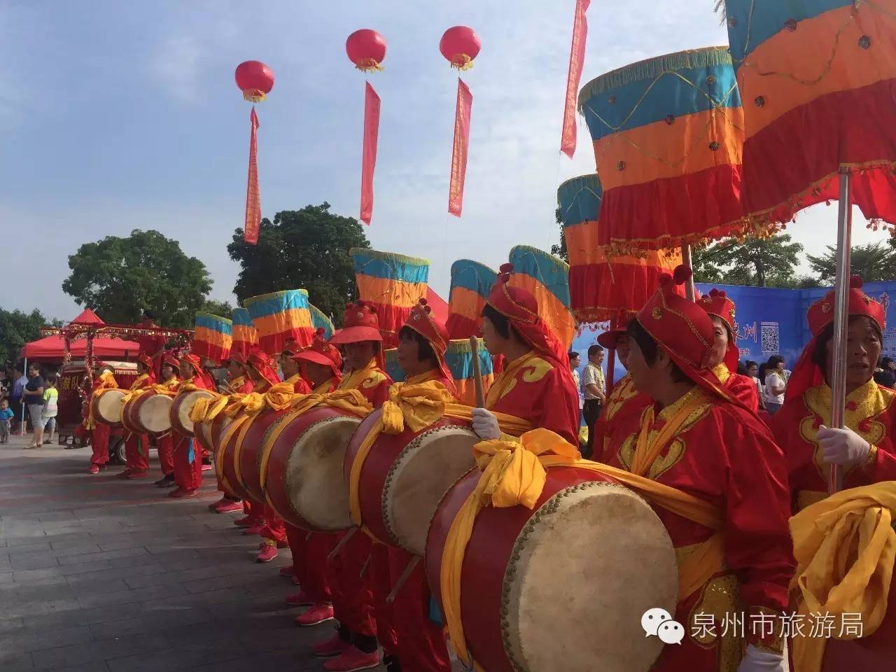 大鼓凉伞舞—泉州一种具有悠久历史冰具特色的民间舞蹈.