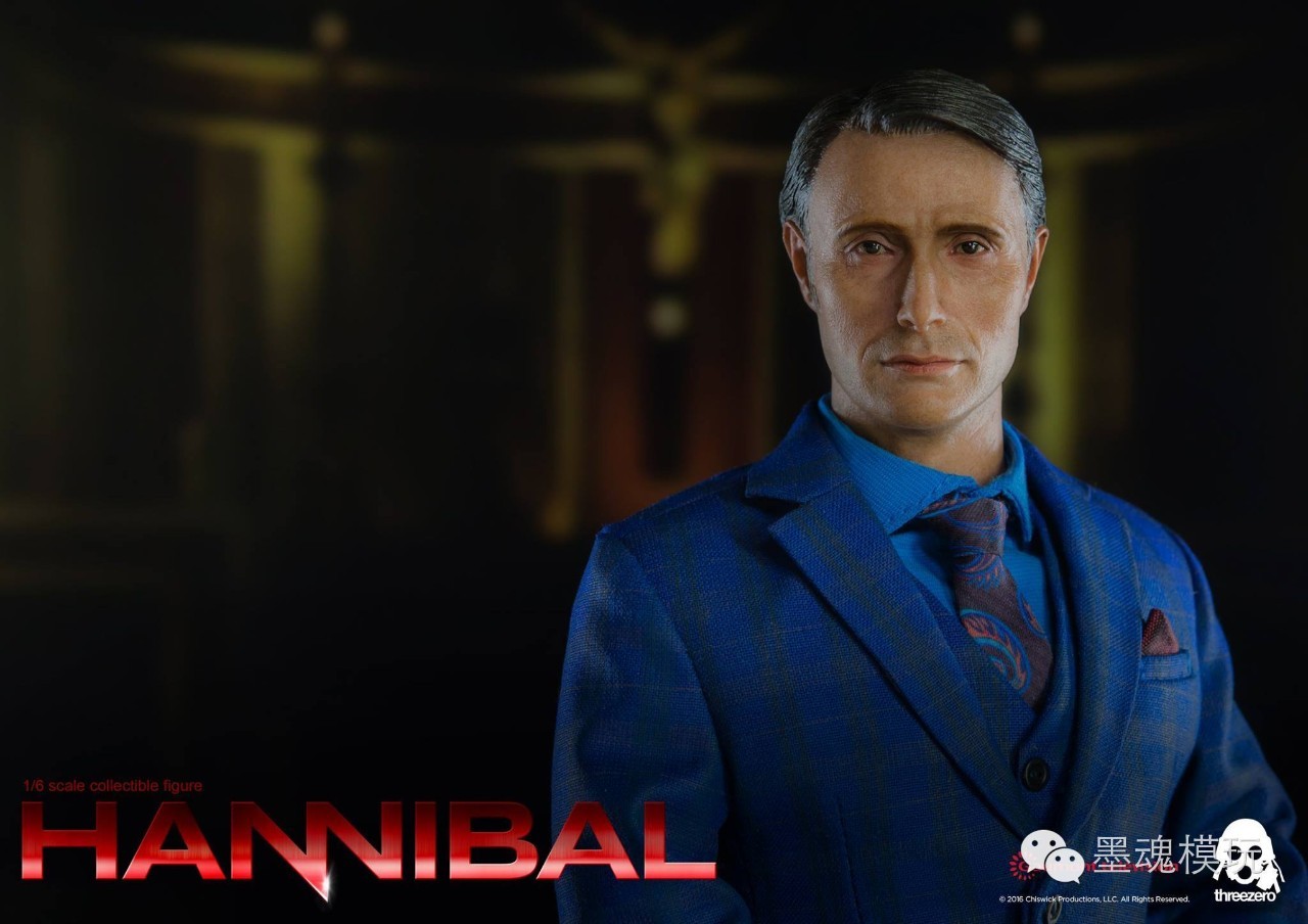 threezero新品16tv版沉默的羔羊前传汉尼拔莱克特hanniballecter