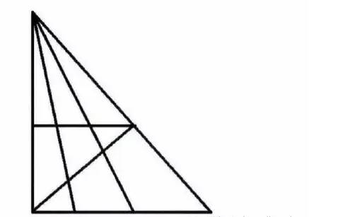 考考你智商,看出19个三角形是天才,23个是鬼才