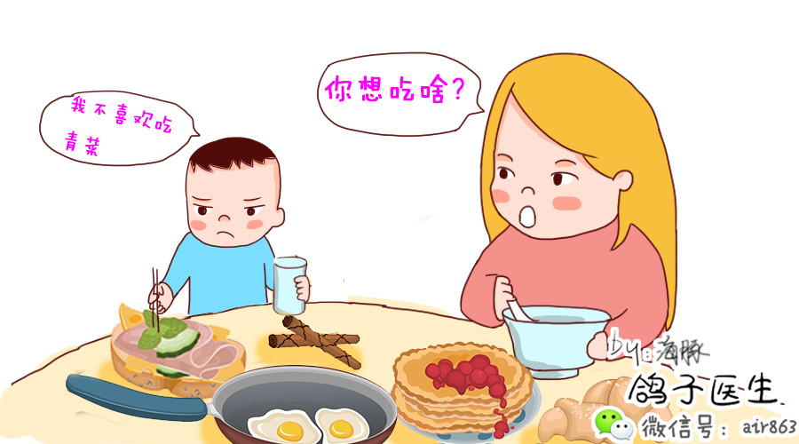 孩子挑食怎么办——家长作用最重要!