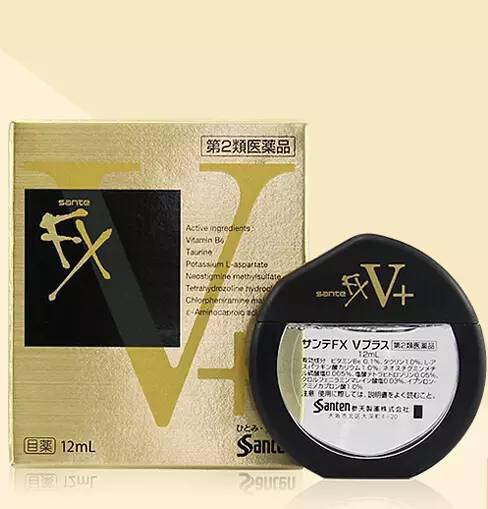 参天santen-fx 眼药水(金装)12ml 裸眼用