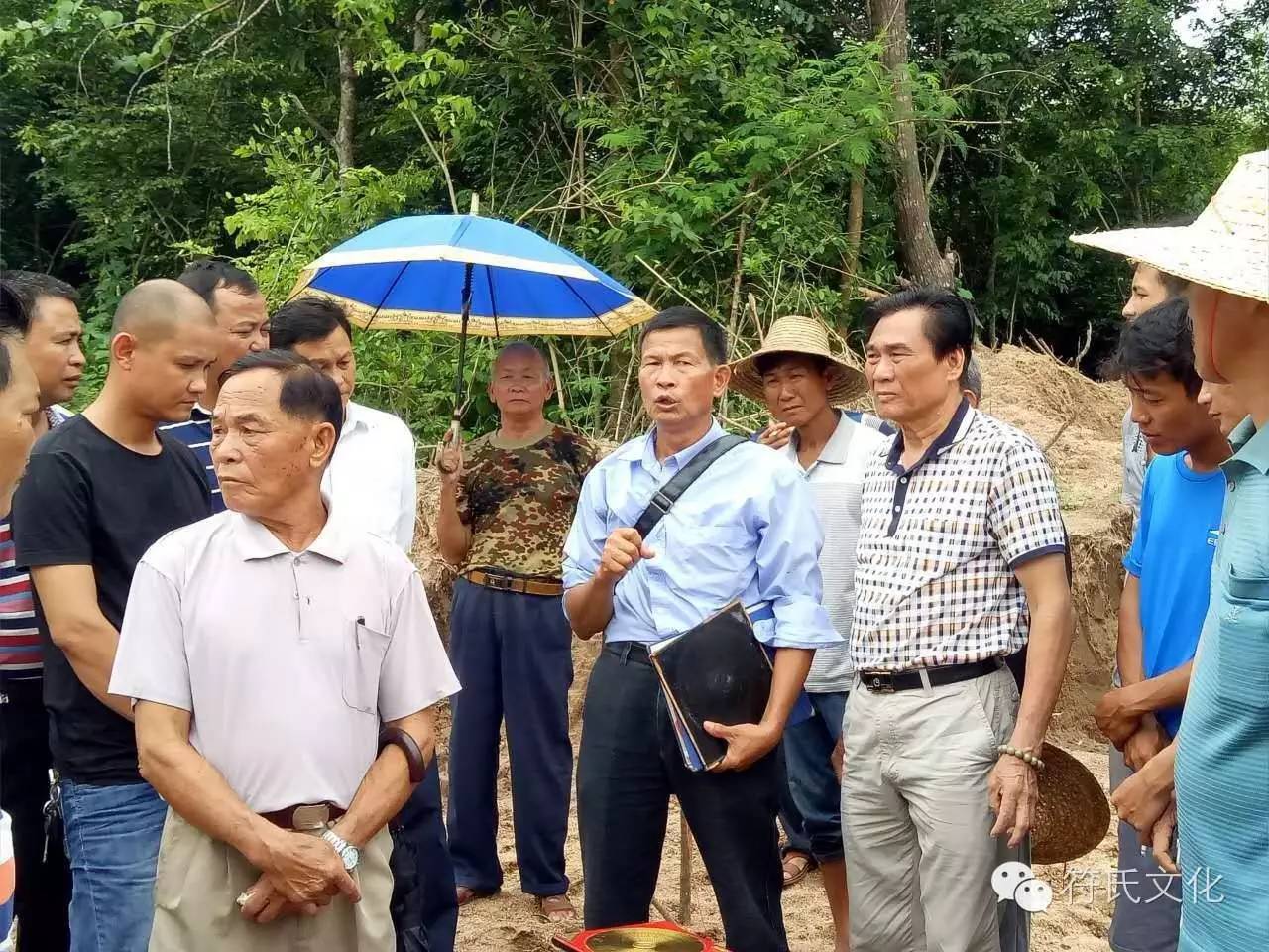 儋州富克打岳村符氏宗祠正在建设中