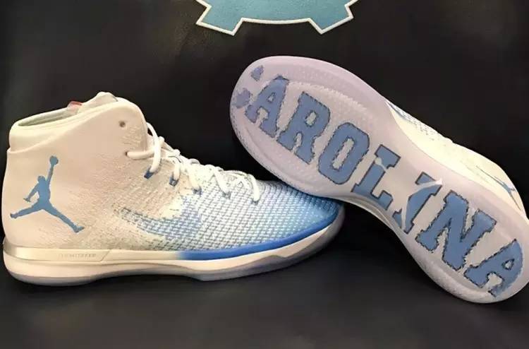 北卡大学配色!air jordan 31 unc pe 亮相