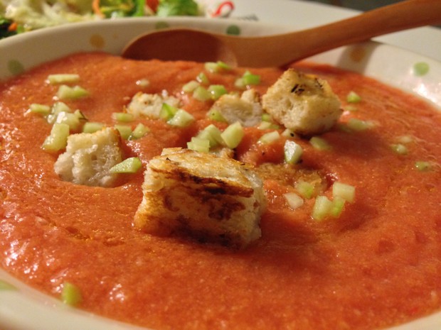 西班牙美食--西班牙番茄冷汤