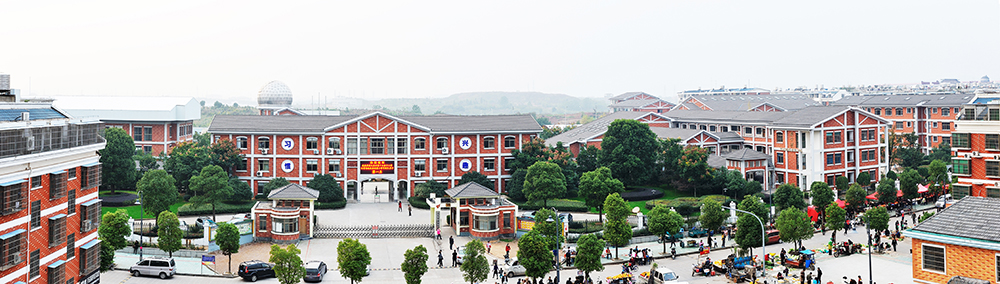 福田小学,城镇职校全景图