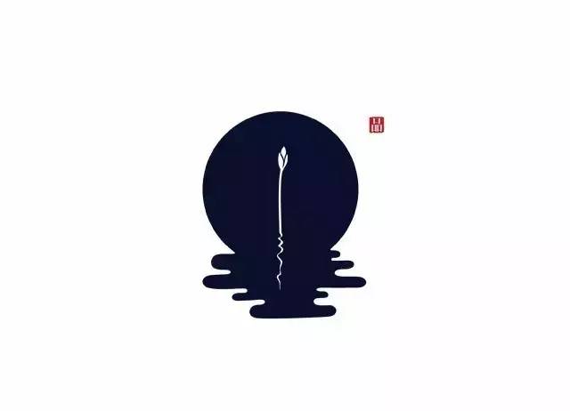 器物——玉佩 玉本身有美好温润的寓意 这样的logo不仅中国而且深刻
