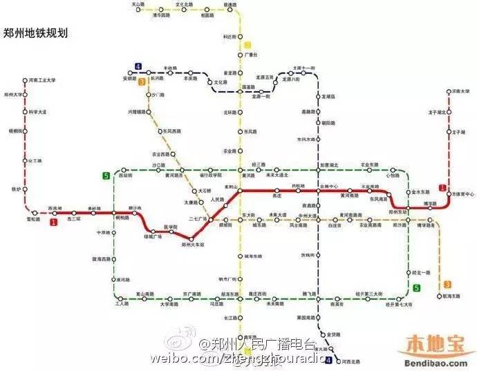 郑州地铁二号线往北再建6个站