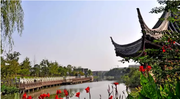 织里利济文化公园基本完工 江南桥园等景观对外开放