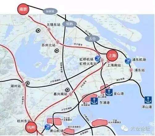 上海东站落户浦东,沪通铁路连接太仓!